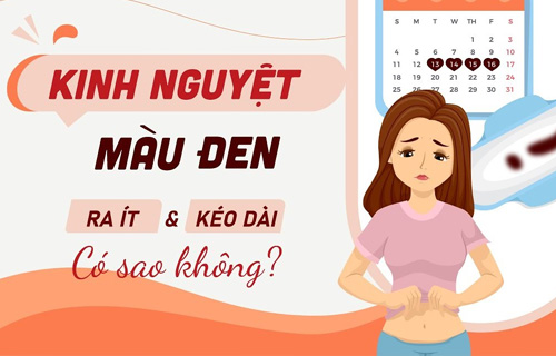 Kinh nguyệt màu đen Cảnh báo tác hại sức khỏe của bạn